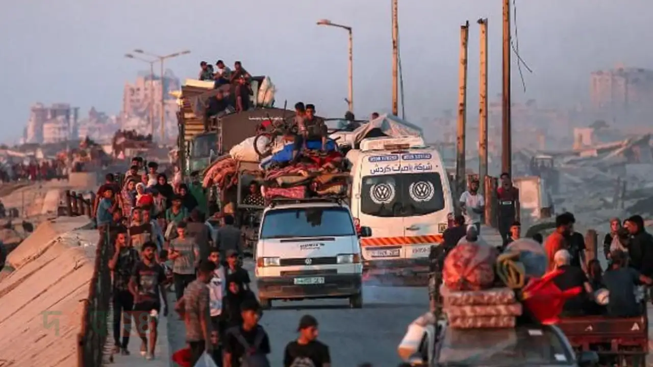 gaza-sthol-abhijan-israel-attack