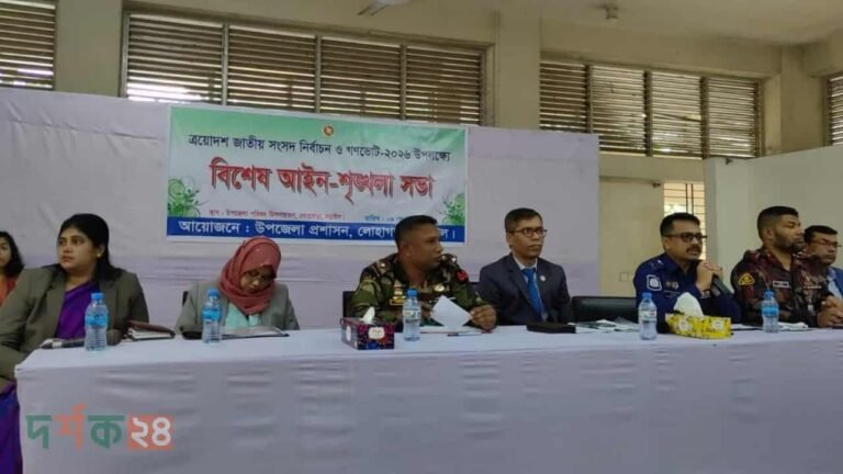 লোহাগড়া আইন-শৃঙ্খলা সভা