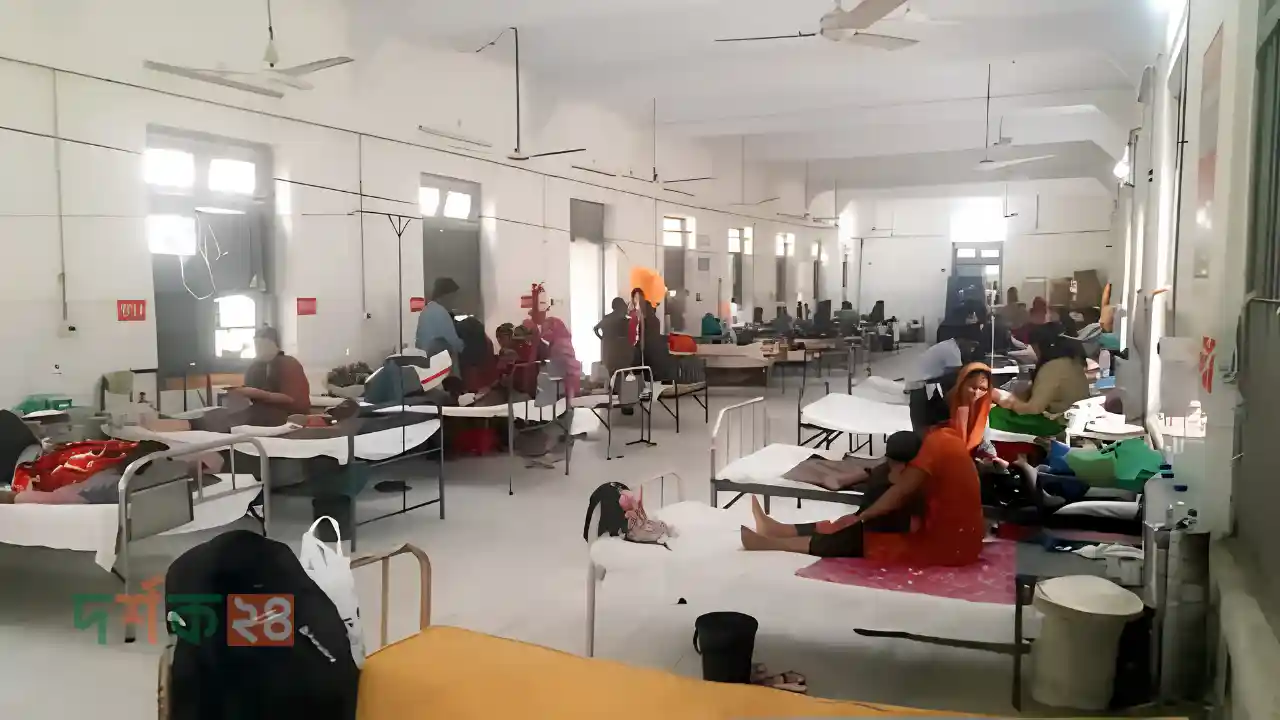 হামের প্রাদুর্ভাব