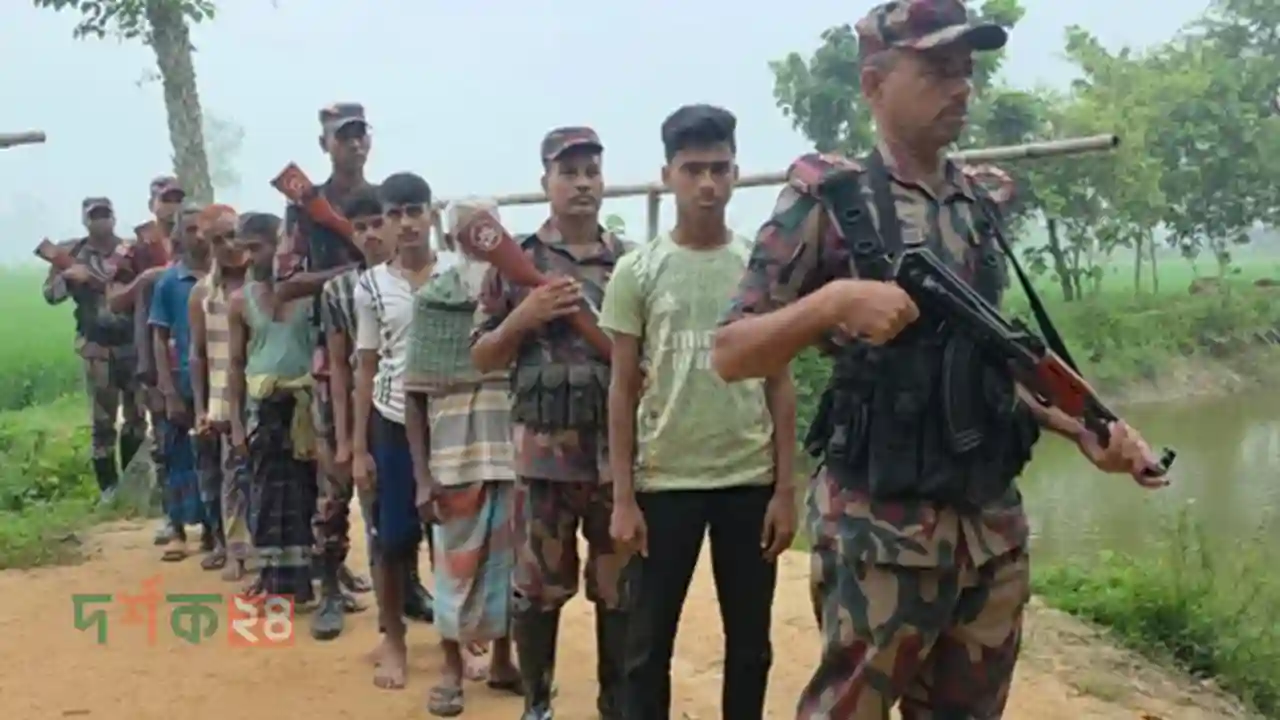 দিনাজপুর সীমান্তে পুশ-ইন